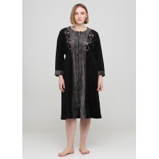 Халат Romeo Life XL,2XL,3XL,4XL велюр 3619